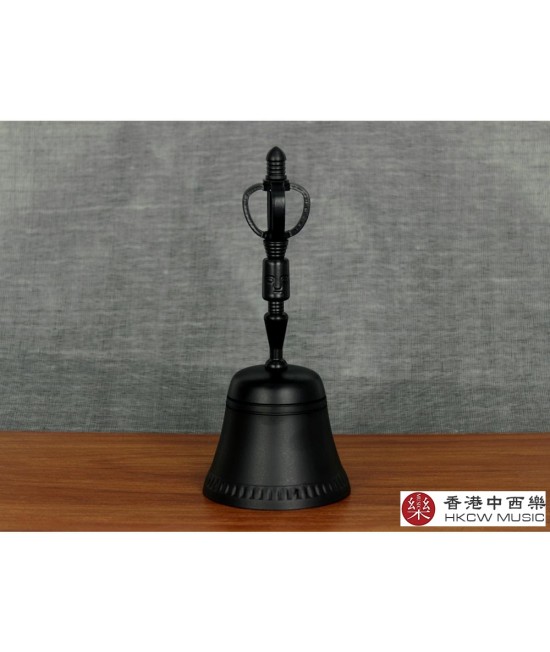 純銅 啞黑色風水佛鈴